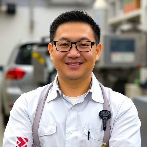 Portrait of David Lee, Lead Technician.